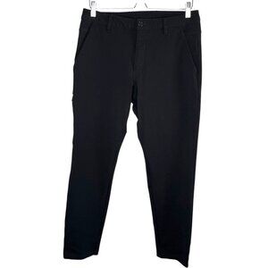Bylt Mens 34 Black Everyday Pant 2.0 Slim Fit Leg Casual Bottoms